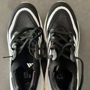 Adidas Black, Ultra Boost Running Shoe, Size 9